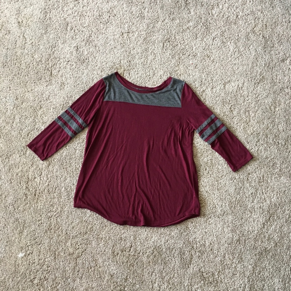 3/4 sleeve shirt